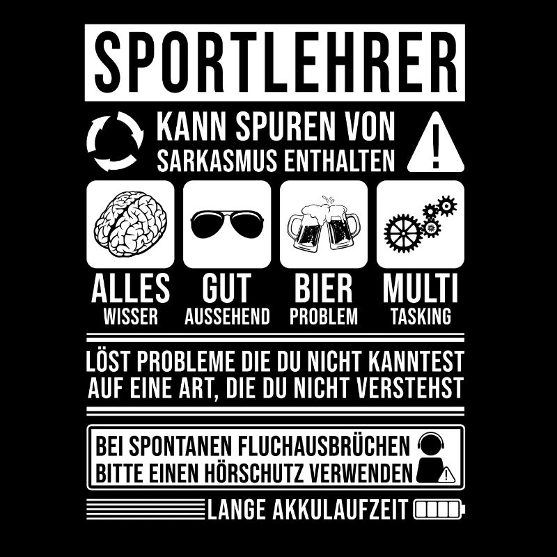 Sportlehrer Spruch lustig