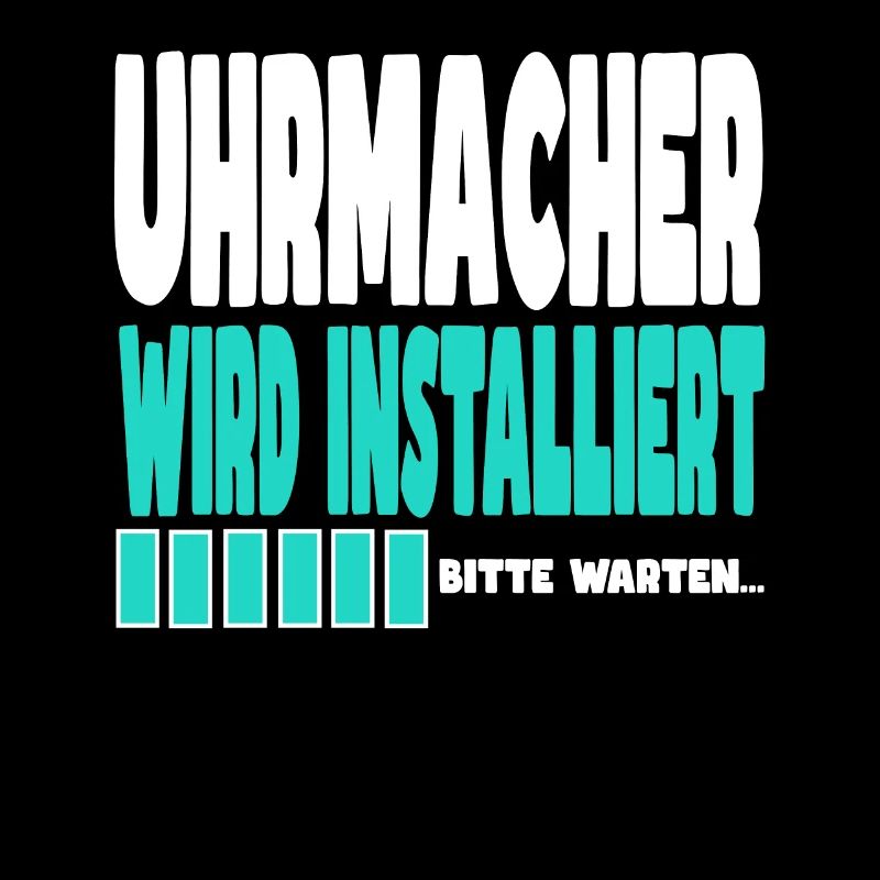Uhrmacher wird installiert
