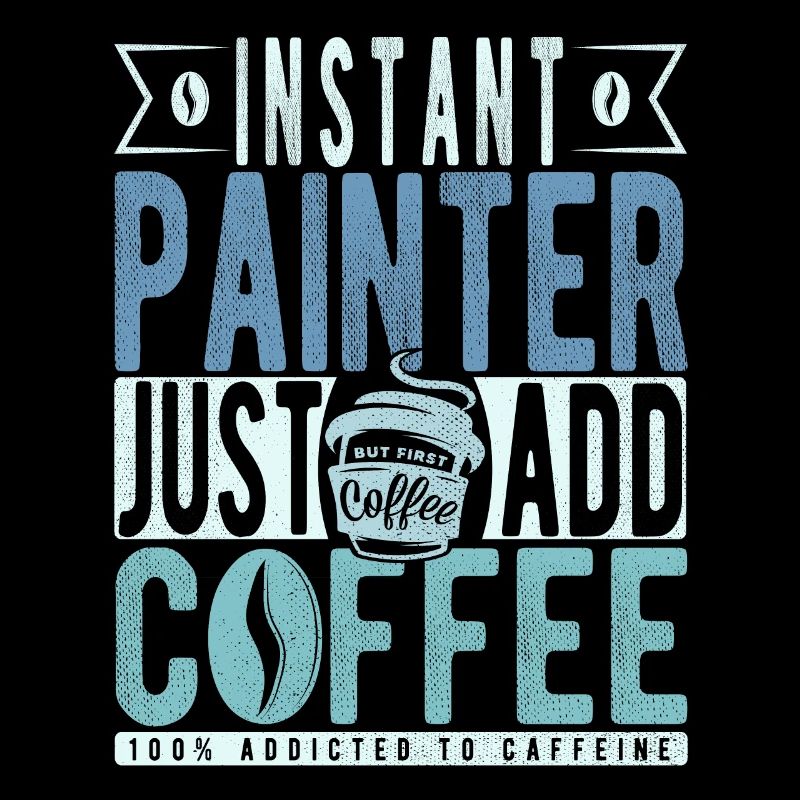 Peintre café dicton