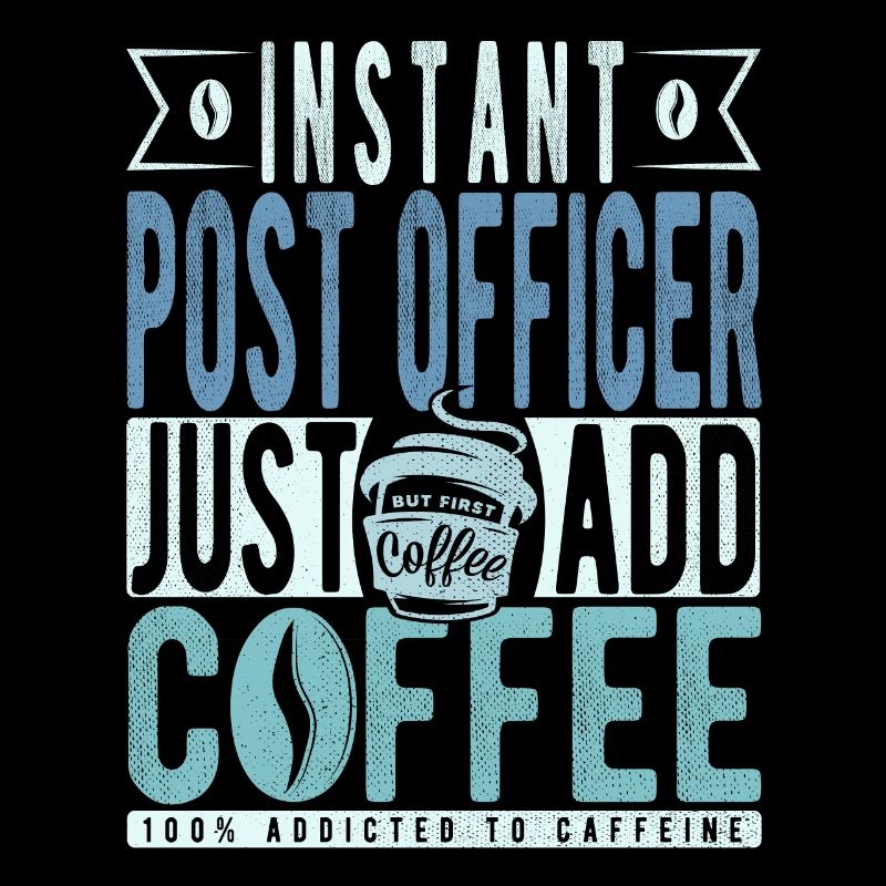 Postbote Kaffee Spruch