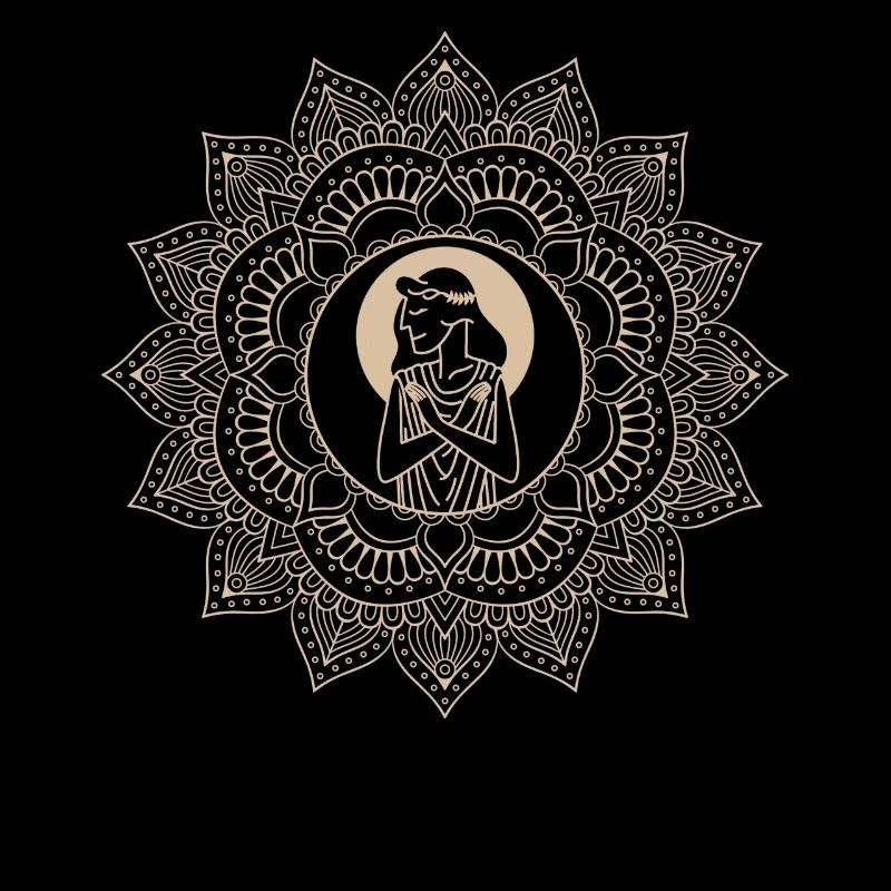 Mandala du zodiaque Vierge