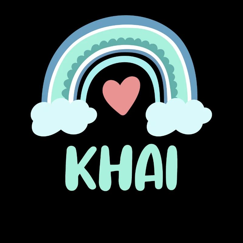 Khai Name Regenbogen Baby