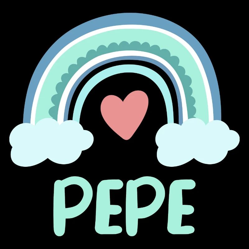Pepe Nom Rainbow Baby