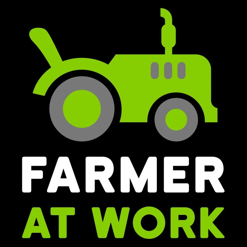 Farmer at work (open tractor)