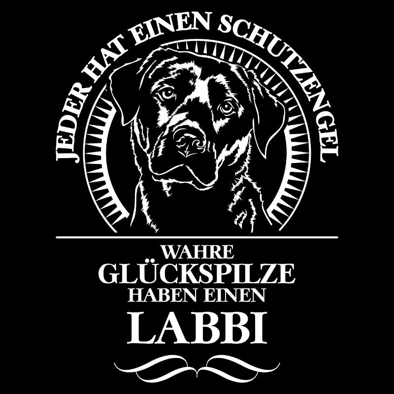 LABBI Labrador Schutzengel Hunde Spruch Wilsigns