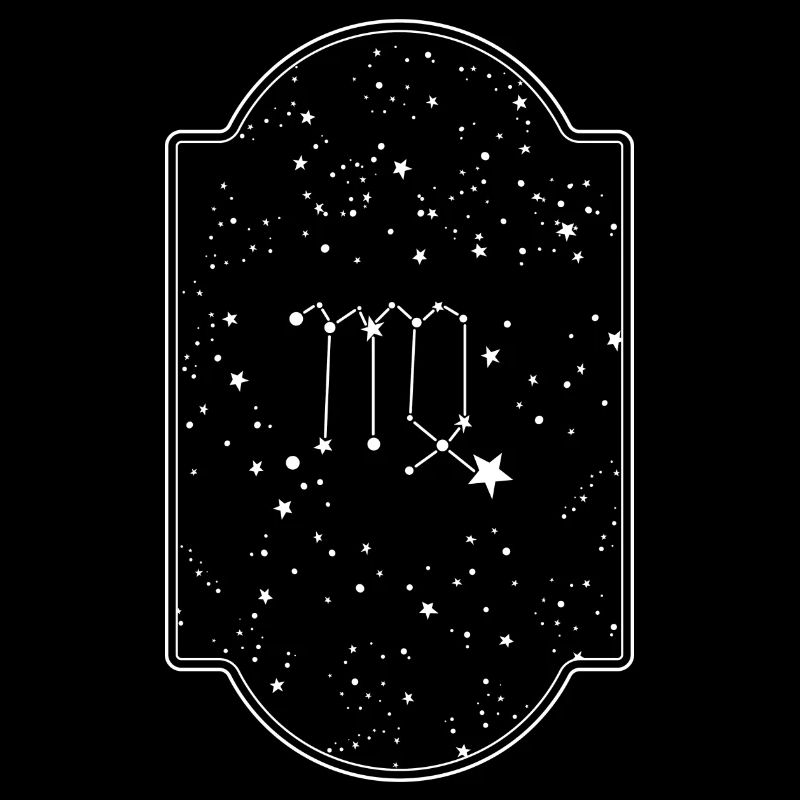 Zodiac Virgo sky night divination