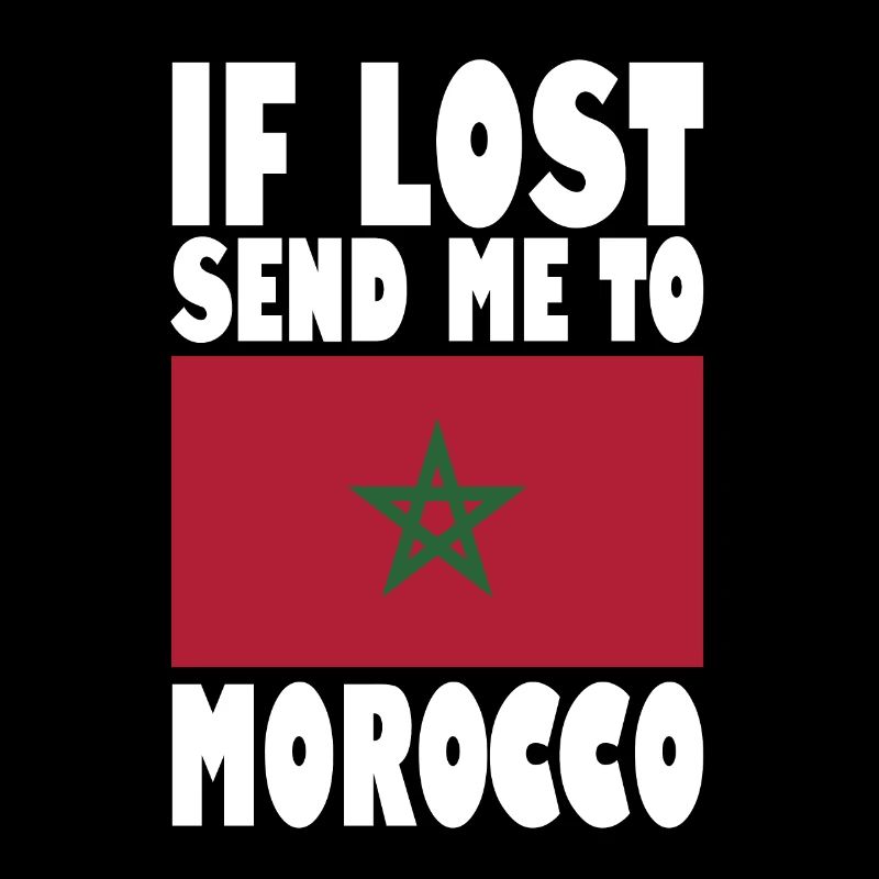 Morocco Flag Saying