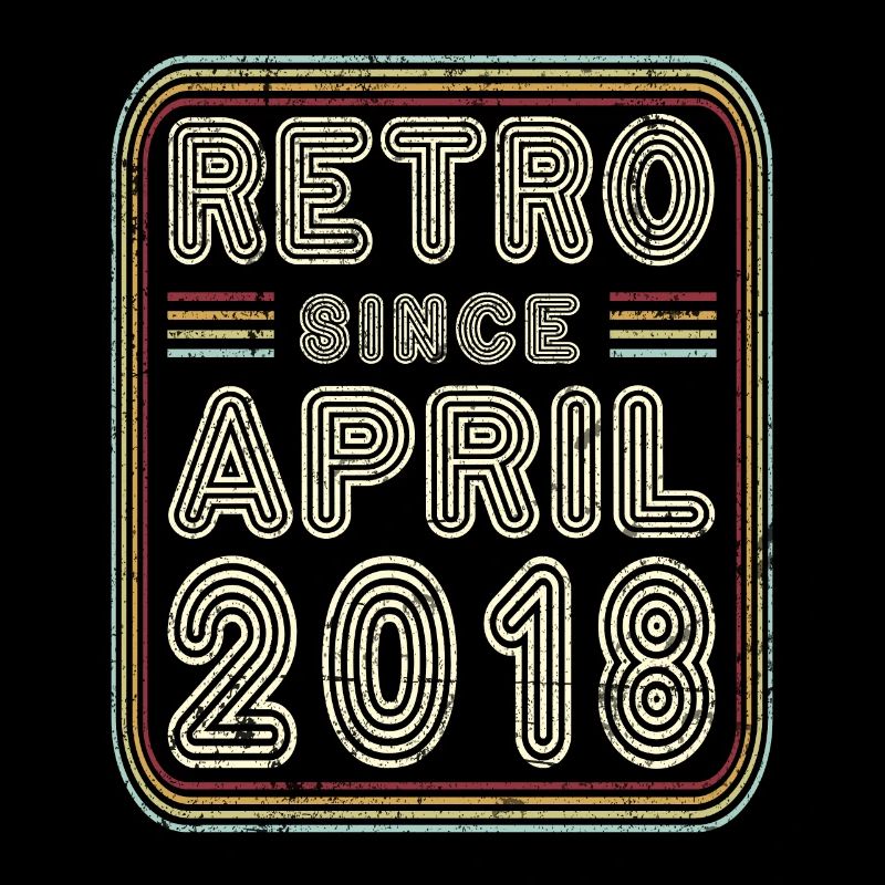 Anniversaire Avril 2018 Cadeau rétro