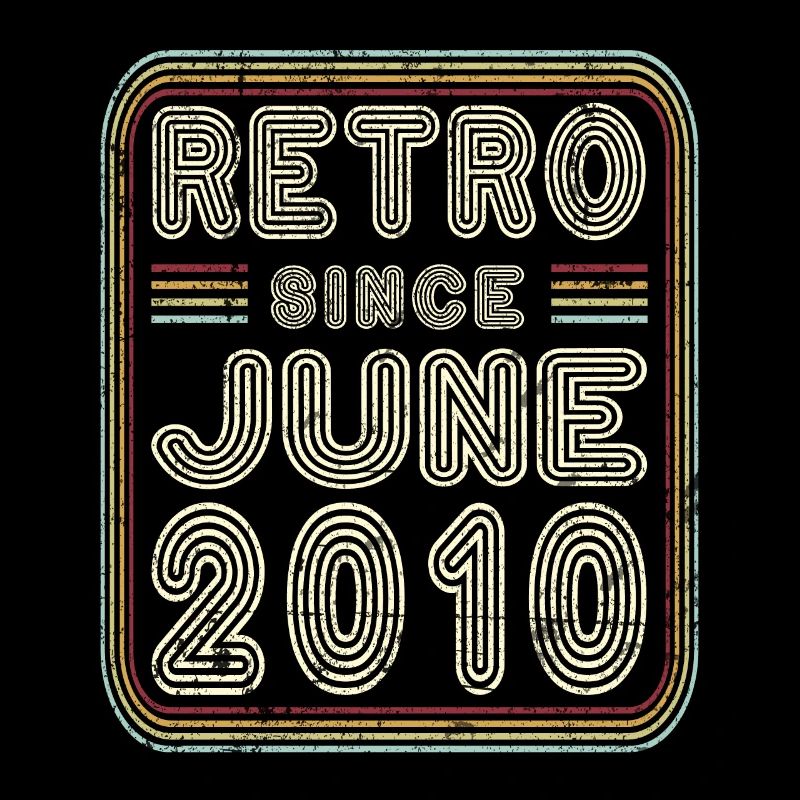 Geburtstag Juni 2010 Retro Geschenk