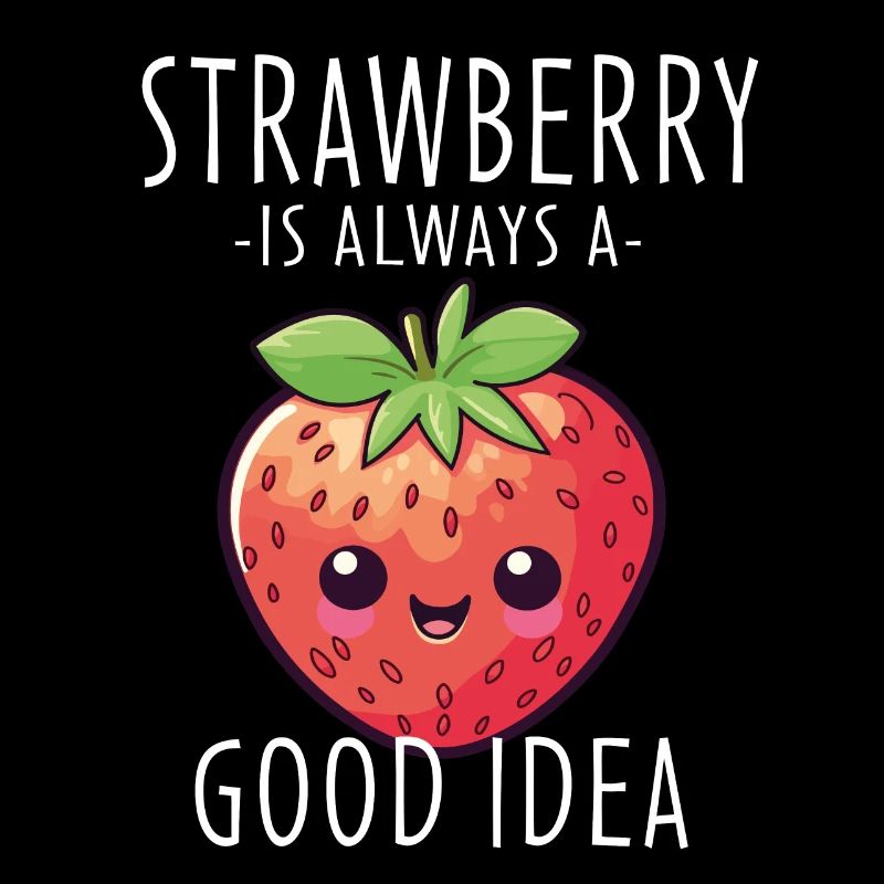 Erdbeere Kawaii