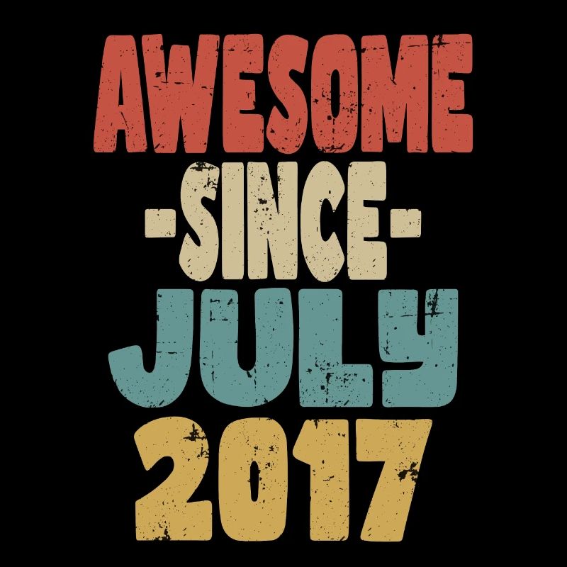 2017 Juillet Anniversaire Rétro