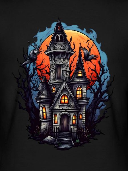 Maison hantée effrayante