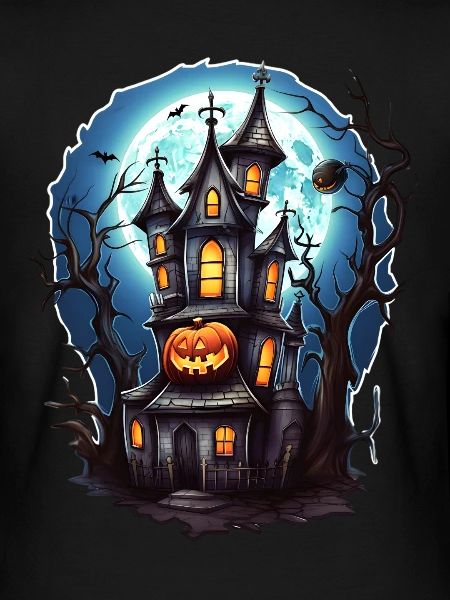 Maison hantée d’Halloween