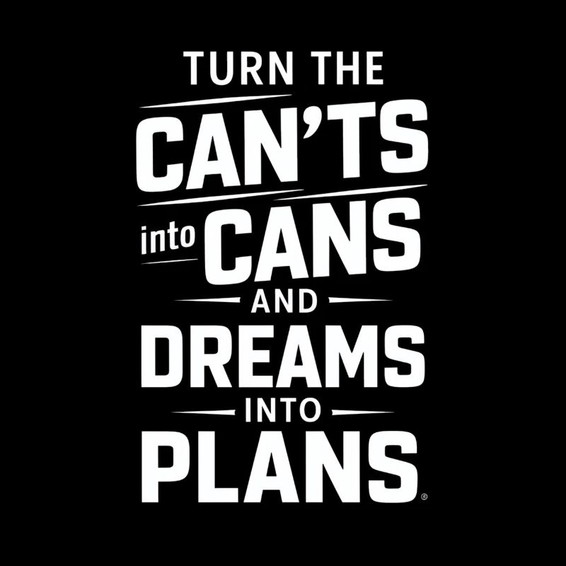 I can't turn it into can't