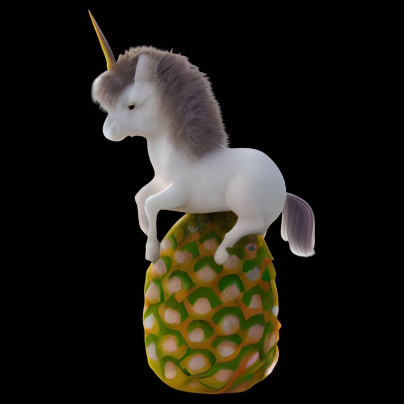 Licorne ananas - Licorne tropicale