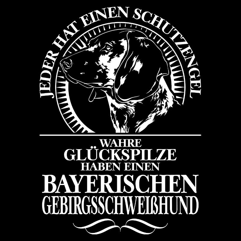 BAYERISCHER GEBIRGSSCHWEISSHUND Schutzengel Spruch