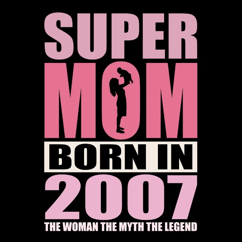 Mama Geburtstag 2007 | Super Mom
