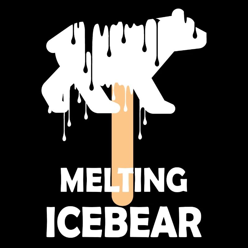Schmelzender Eisbär