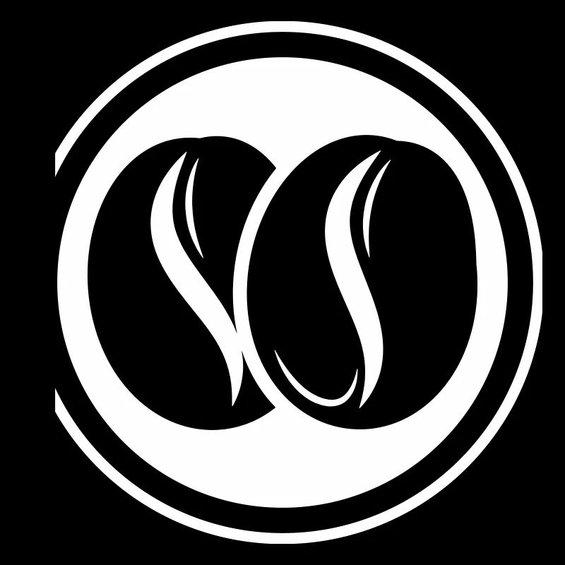 Kaffeebohne Symbol