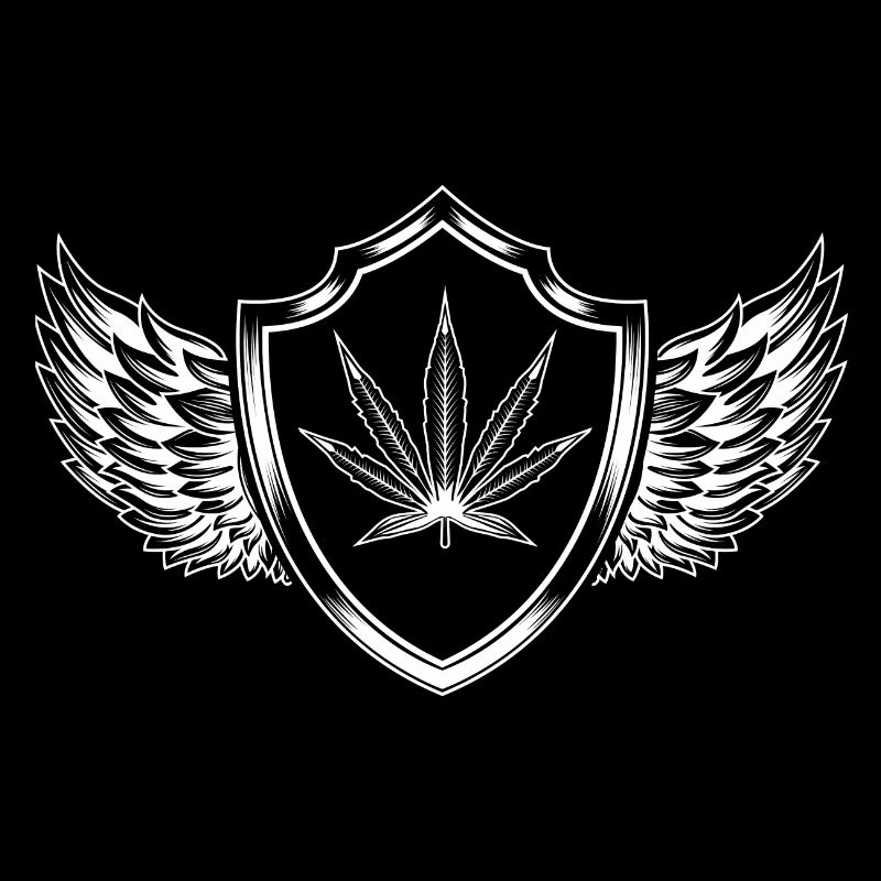 Feuille de chanvre Crest Cannabis
