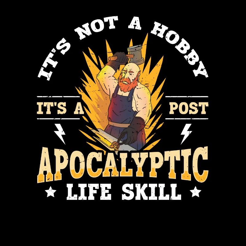 Its Not A Hobby Funny Saying Anvil Blacksmith