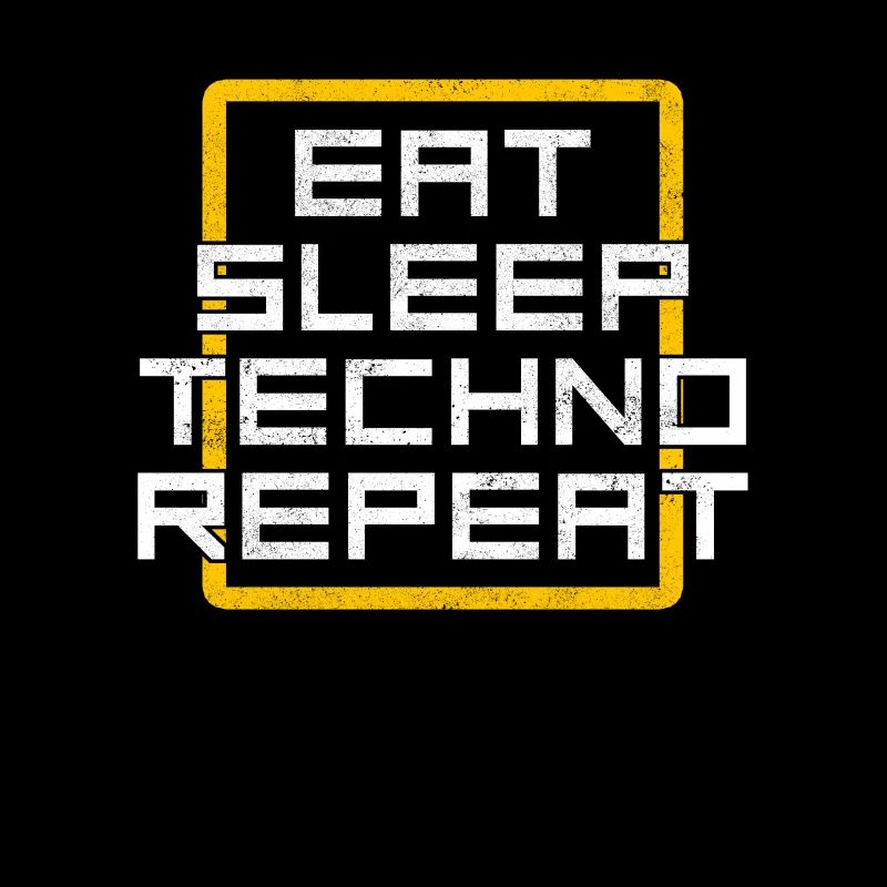 manger du sommeil techno répéter
