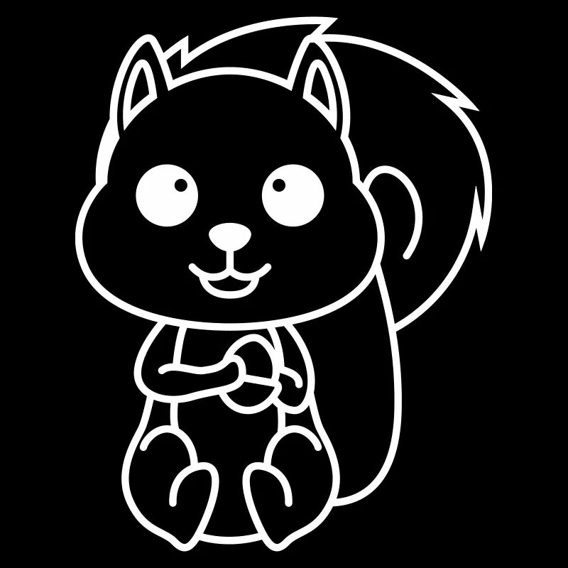 Eichhörnchen Comic Tier