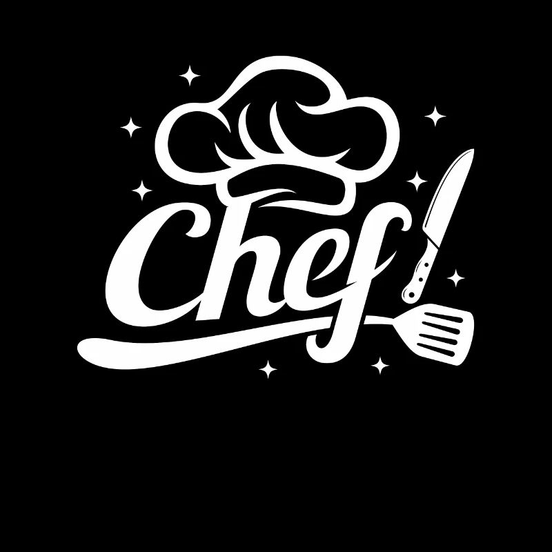 Chef Cooking Tools Chef's Hat & Chef Knife Kitchen