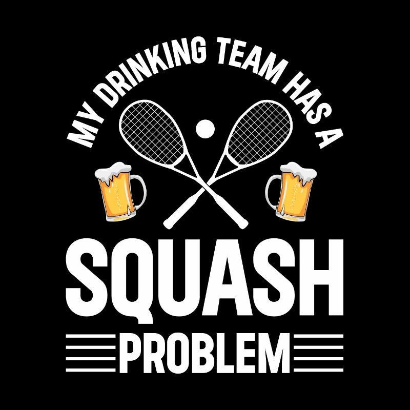 Mon équipe de consommation d’alcool a un problème de squash - Squash Fun
