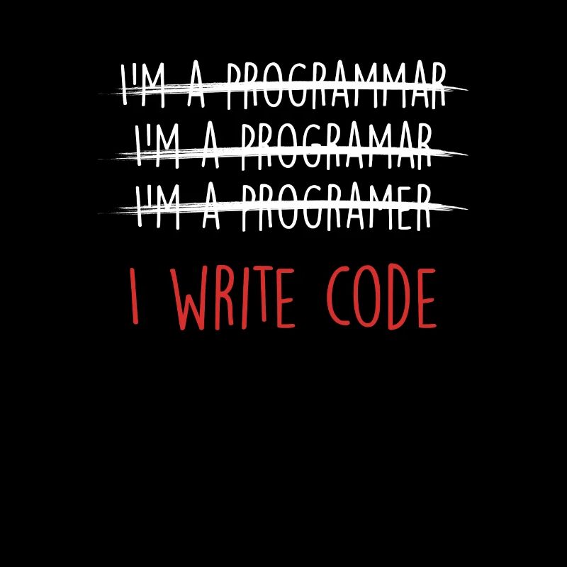 I Write Code Coder Programmer Programming Gift