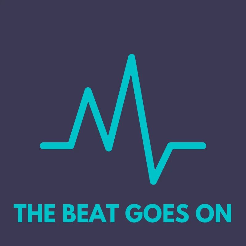Fréquence de vibration Le rythme continue