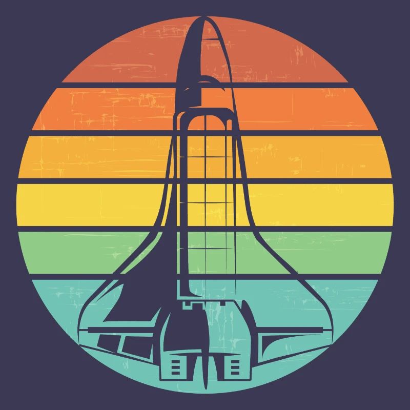 Retro rocket space shuttle