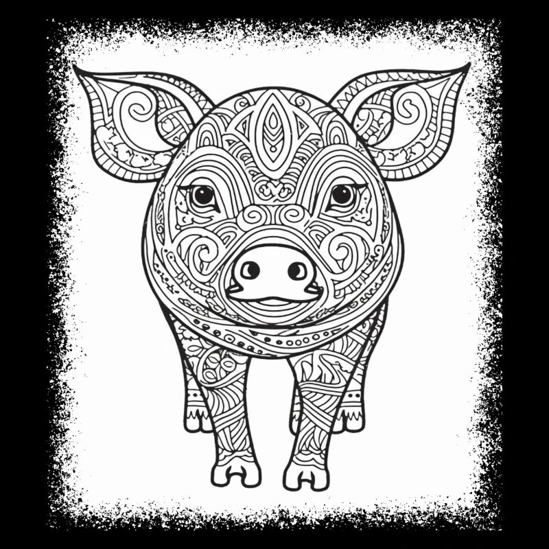 funny pig cool cannabis backyard griller