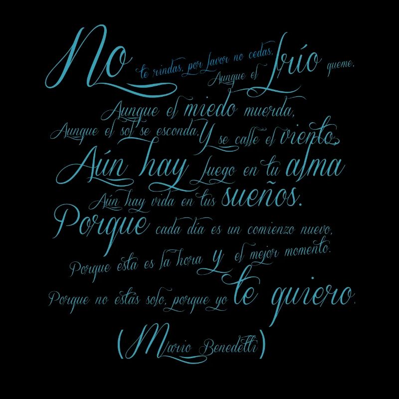 Poem Mario Benedetti