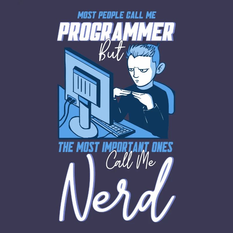 Softwareentwickler Computerfreak Programmierer
