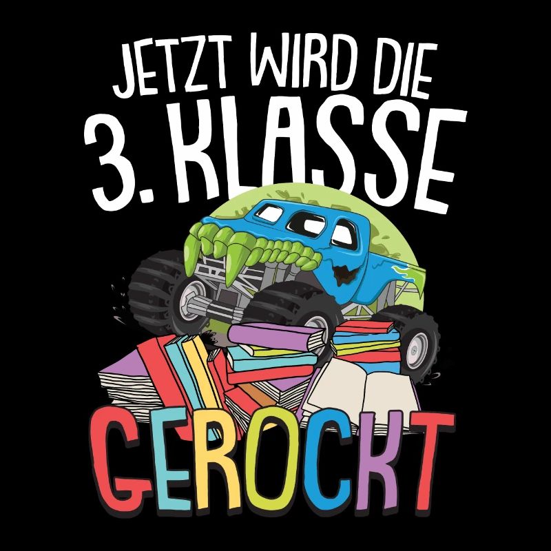 3. Klasse Auto Grundschule Junge Geschenk