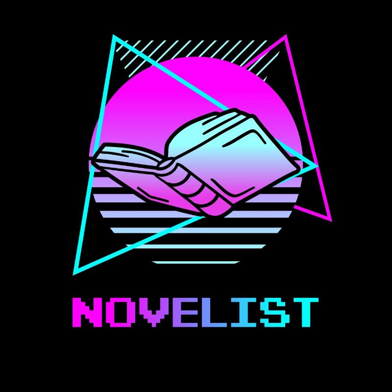Retro Novelist Novel Author