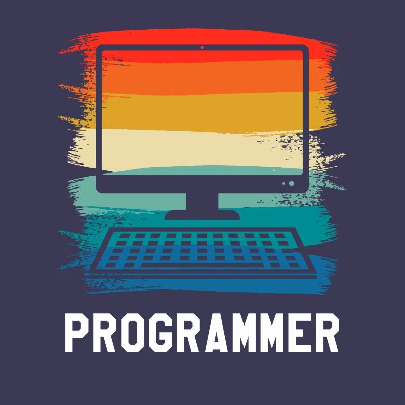 Retro Vintage Programmer Computer Programming