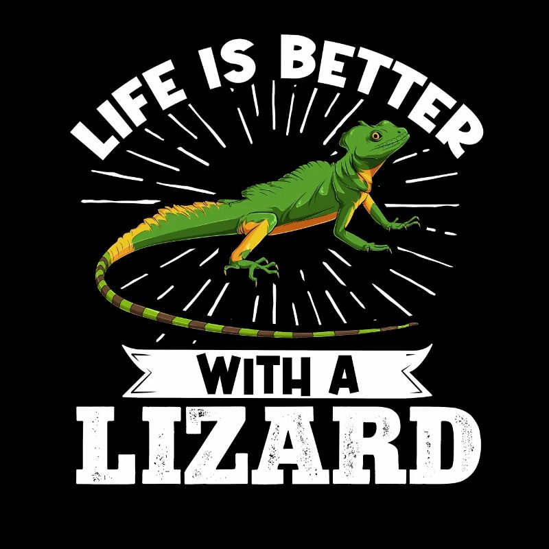 Das Leben ist besser mit Eidechsen Eidechsen Repti