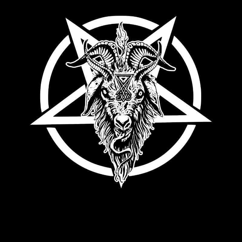 Satan Baphomet Devil Pentagramme