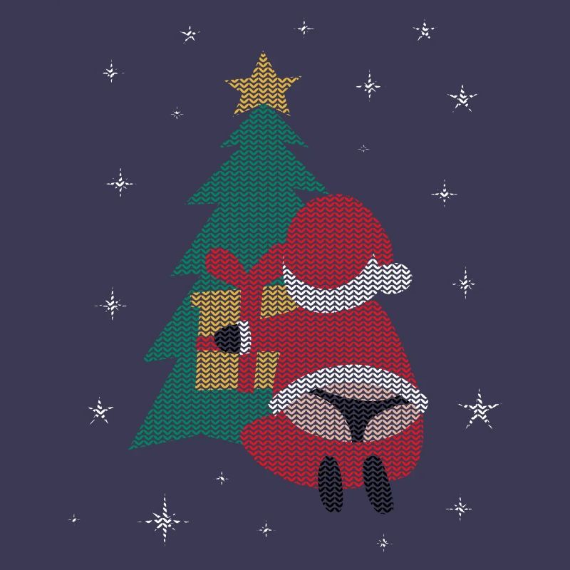 Moche pull noël string string père noël