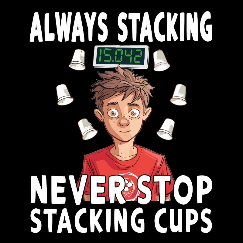 Stapeln Von Bechern Speed Stacker