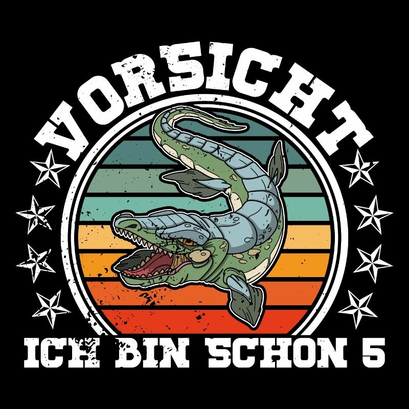 Mosasaurus Dinosaurier Urzeit Kinder Spruch