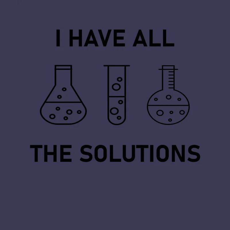 Chemist Gift Science Nerd Solutions Labor Lab