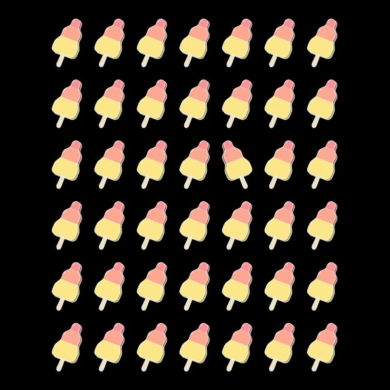 Ice cream cone pattern rockets - OCD