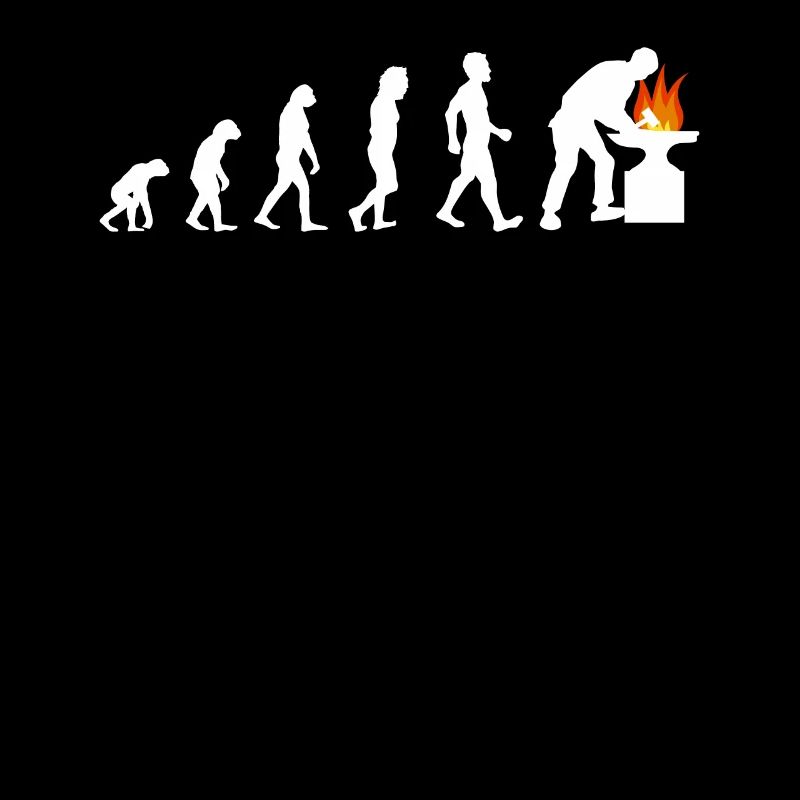 Chemise de maréchal-ferrant Evolution Blacksmith Flames