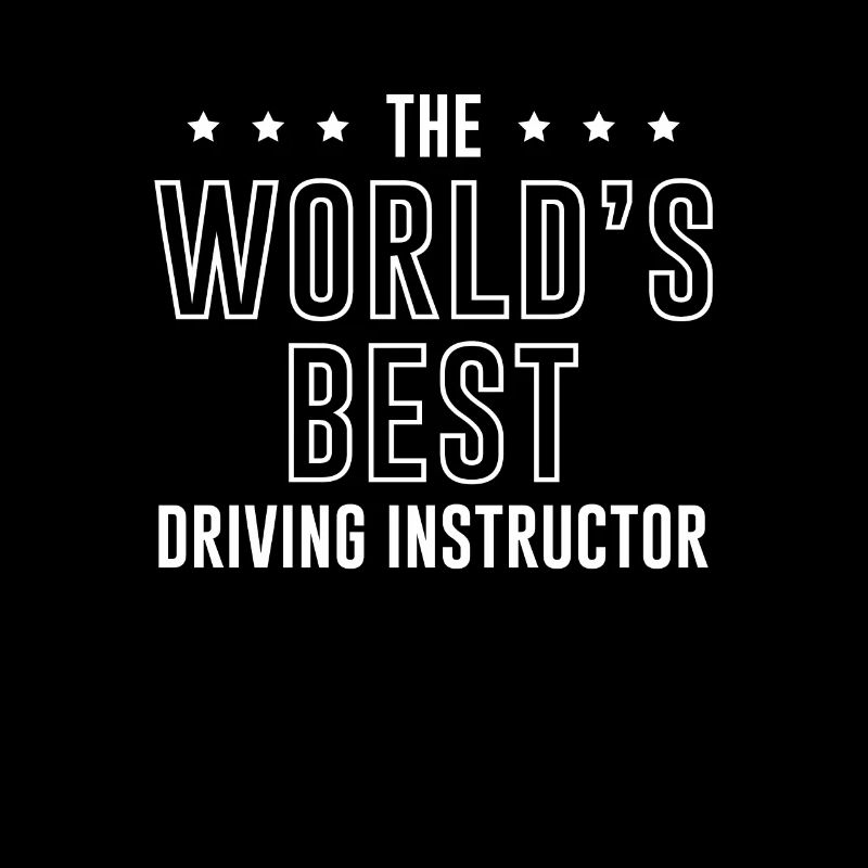 The World´s Best Driving Instructor Geschenk
