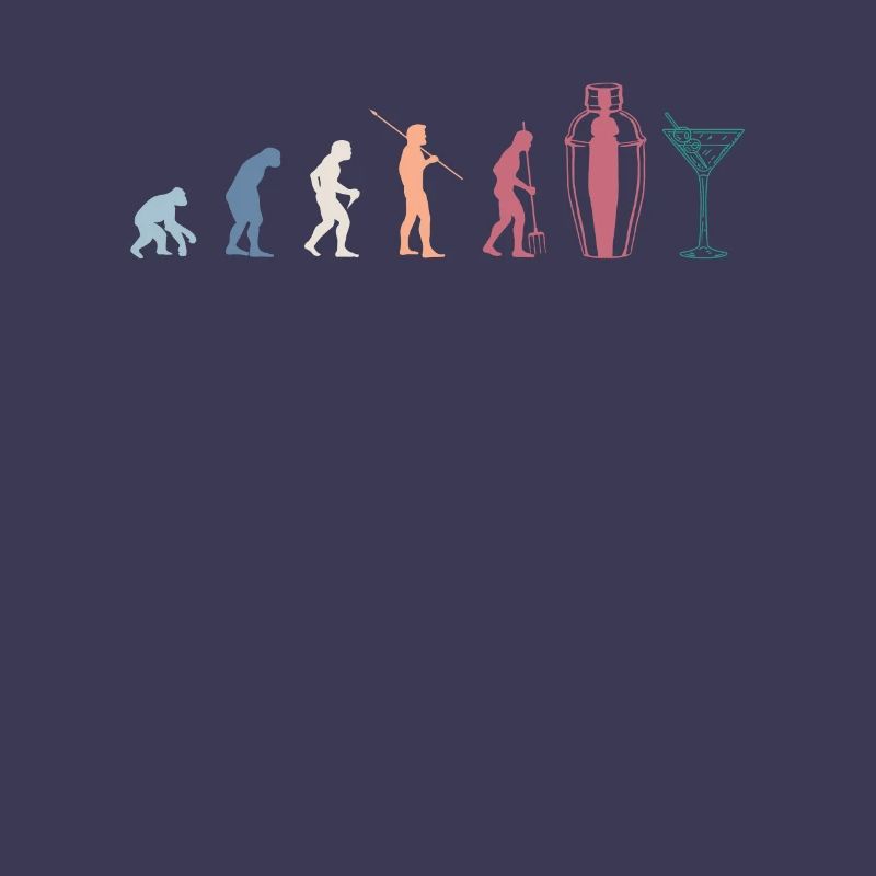 Evolution Bartender Bartender Shirt Gift