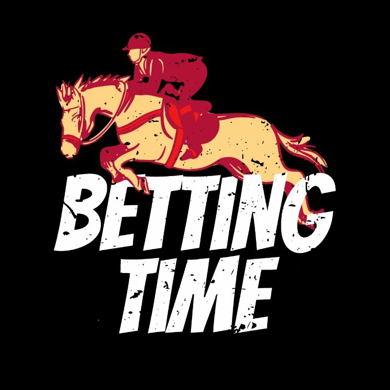 Tempo di scommesse Regalo camicia da corsa dei cavalli