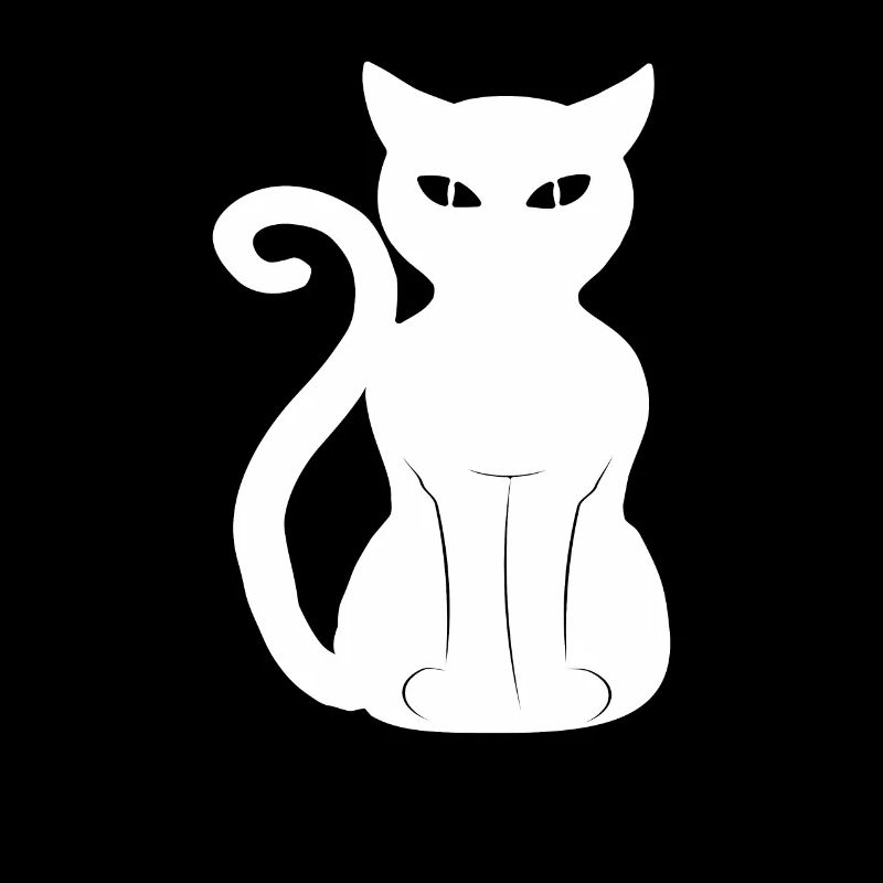 Conception de chat animal mignon